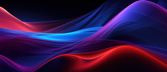 Vivid shades of pink, blue, and violet converge in this abstract background, creating a modern and...