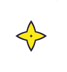 vector illustration of icons and logos on white background. For digital paper, textile print, page fill. Abstract geometric pattern.