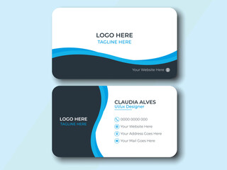 Modern Business card template.