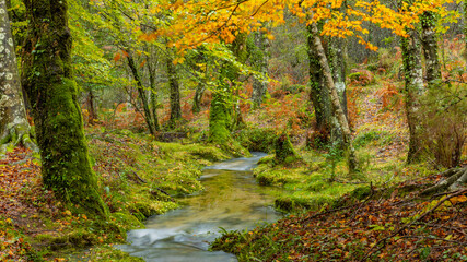 Small waterfall in Geres