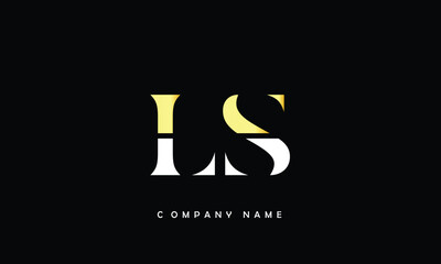 LS, SL, L, S Abstract Letters Logo Monogram