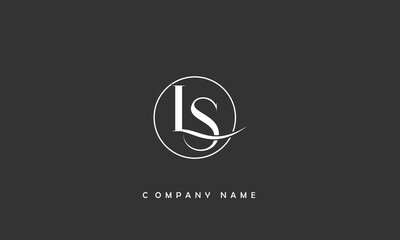 LS, SL, L, S Abstract Letters Logo Monogram