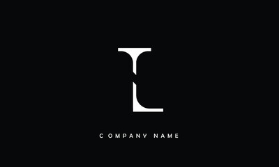LT, TL, L, T Abstract Letters Logo Monogram