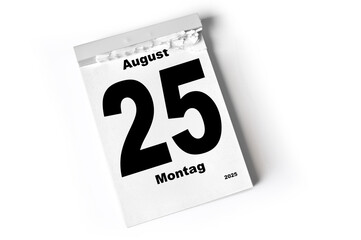25 . August 2025