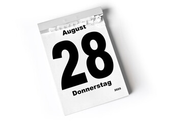 28 . August 2025