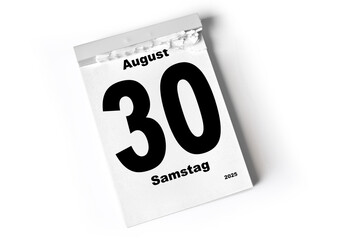 30 . August 2025