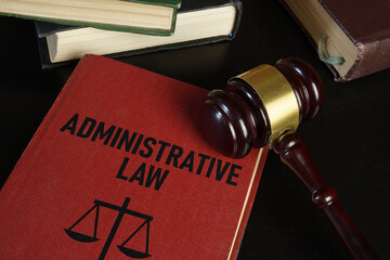 Administrative Law is shown using the text - obrazy, fototapety, plakaty