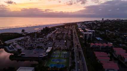 EPIC Sunset in Siesta Keys Beach FLorida 