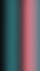 Black dark teal pink coral abstract background. Color gradient. Geometric shape. Wave, wavy curved line. Rough grunge grain noise. Light neon metallic shine shimmer bright. Design.