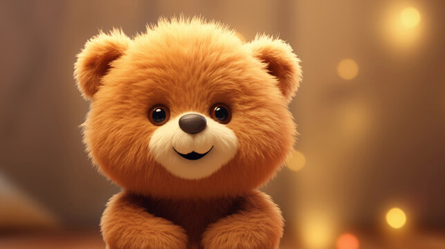 Cartoon cute bear illustration
