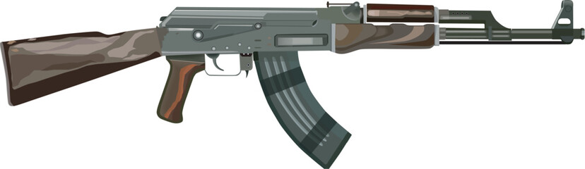 ak-47 Kalashnikov - obrazy, fototapety, plakaty