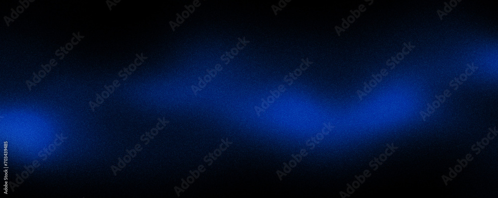 Poster blue black gradient background grainy noise texture backdrop abstract poster banner header design