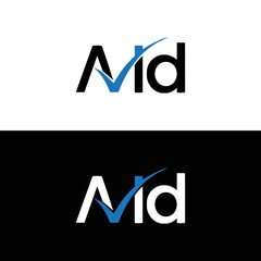 AVID logo. AVID set , A V I D design. White AVID letter. AVID, A V I D letter logo design. Initial letter AVID letter logo set, linked circle uppercase monogram logo. A V I D letter logo vector design