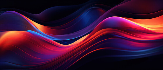 Glowing patterns and vibrant colors create a modern digital wallpaper.