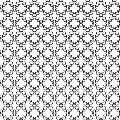 Vector abstract geometric texture in the form of an original black pattern on a white background