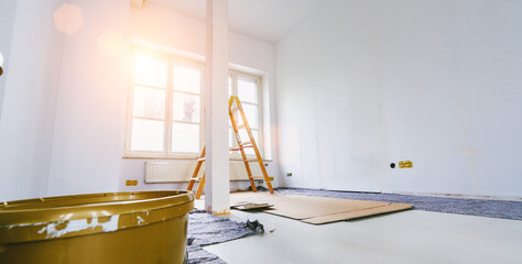 rebuilding an Old real estate apartment, prepared and ready for renovate - 703446283