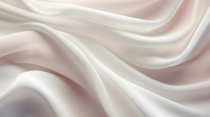 Obraz premium White glossy silk fabric baclground
