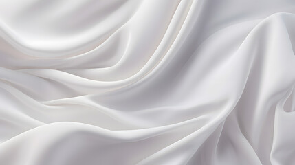 White glossy silk fabric baclground