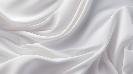 Obraz premium White glossy silk fabric baclground