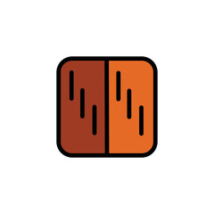 Timber Work Tools Filled Outline Icon