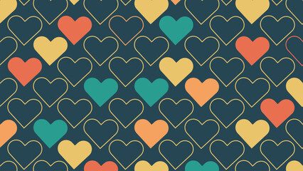 Abstarct simple minimalist vintage love background.