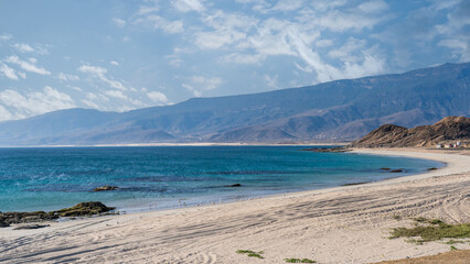 view of Mirbat is a coastal town in the Dhofar Governorate