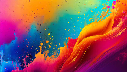 Liquid Color design background, Gradient colorful abstract background