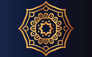 Ornamental luxury mandala pattern