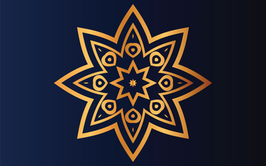 Obraz premium Ornamental luxury mandala pattern