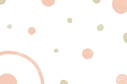 sweet peach and gold tone color with dot background