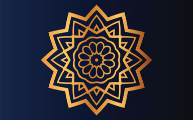 Ornamental luxury mandala pattern