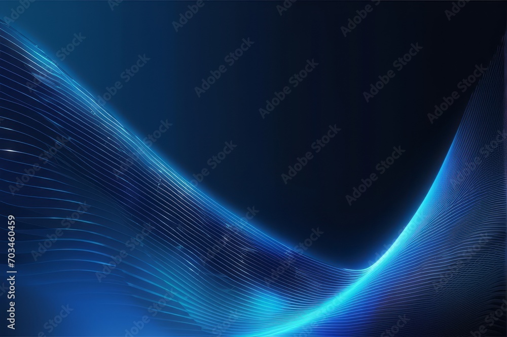 Poster digital business abstract wave technology background the futuristic realm with this captivating wallpaper, the mesmerizing wave of science , creating a visual network of innovation