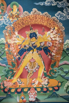 Kalachakra, Thangki, Buddhist Art, Tibetan Buddhism