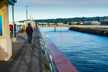 Edmonds Pier Illustration