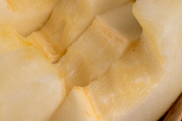 ripe delicious melon close up