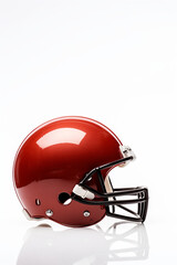 Fototapeta premium american football helmet isolated on white background