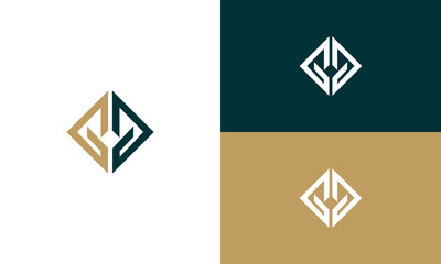 initials gg monogram logo design vector