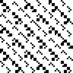 Squares, figures seamless pattern. Modern wallpaper. Checks, shapes ornate. Geometric background. Tribal motif. Ethnic ornament. Textile print, web design, geometry abstract. Geometrical image. Vector