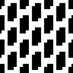Geometric ornament. Folk wallpaper. Blocks ornate. Seamless pattern. Ethnical background. Tribal motif. Ethnic mosaic. Digital paper, textile print, web design, geometry abstract. Geometrical vector. - obrazy, fototapety, plakaty