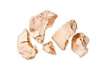 Foie gras duck liver pate  Transparent background. Isolated.