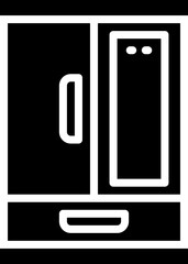 closet icon. vector glyph icon for your website, mobile, presentation, and logo design.