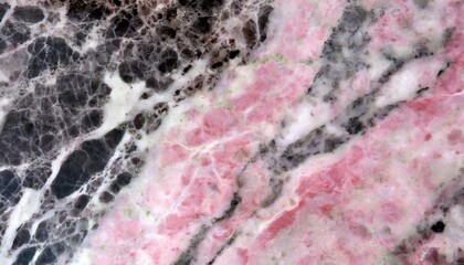 pink and black marble texture wallpaper ai