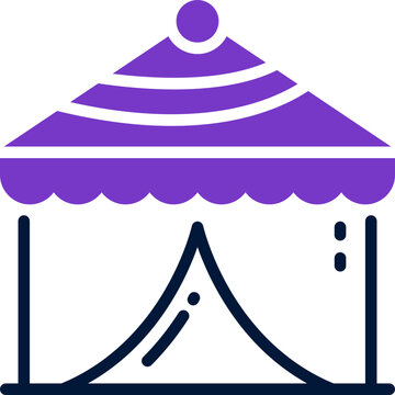 recommend clip art: circus tent icon. vector mixed icon for your website, mobile, presentation, and logo design.