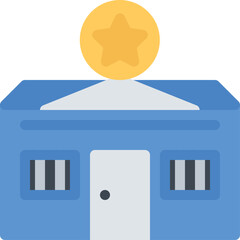 design vector image icons police station