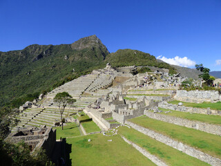 Machu Picchu ruins, Aguas Calientes, Peru