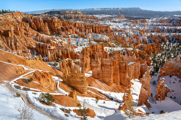 Bryce Canyon National Park an American national park located in southwestern Utah. Giant natural...