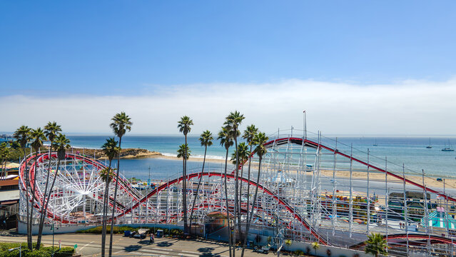 Santa Cruz boardwalk ride park
