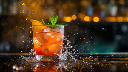 Orange Fresh Cocktail