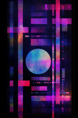 Coab Collection · Techno art · Cosmic · interstellar · space art · sci-fi · abstract modern background