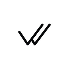 check mark icon vector